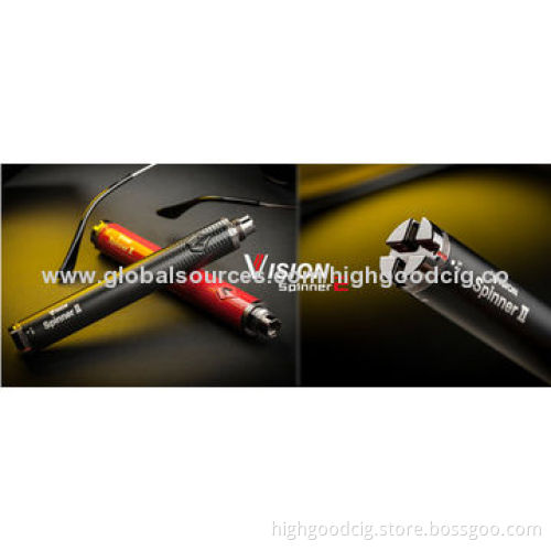 Long Lasting 1,600mAh Vision Spinner 2 Batteries, Short-circuit Protection, 114 x 16.5mm Size